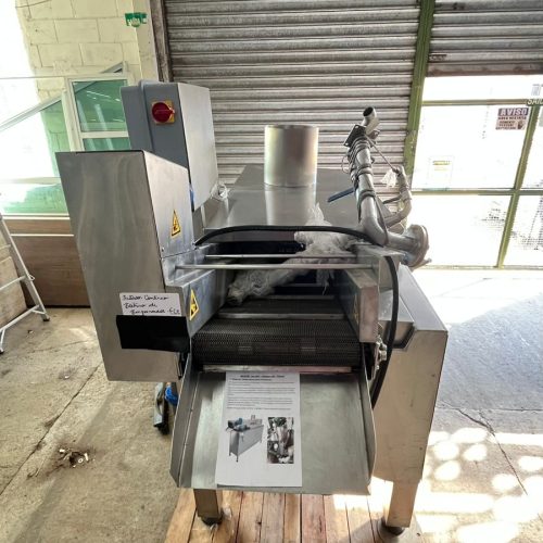 Modelo FCE - Fritador Continuo elétrico de empanados Potência produção 330kg 18 24 kW 220_380V - Trifásico 100 kg_hora de empanados